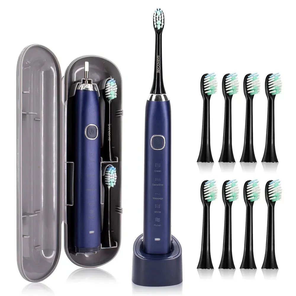 Electric Toothbrush USB Rechargeable IPX7 Waterproof S100 Ultrasonic SonicToothbrush Electric for Adult Suitable for Gift