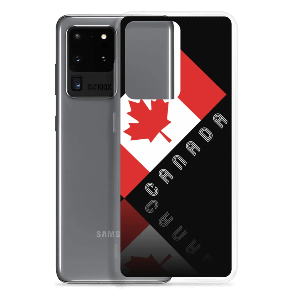 Elegant Maple Leaf Canada Samsung Black Case