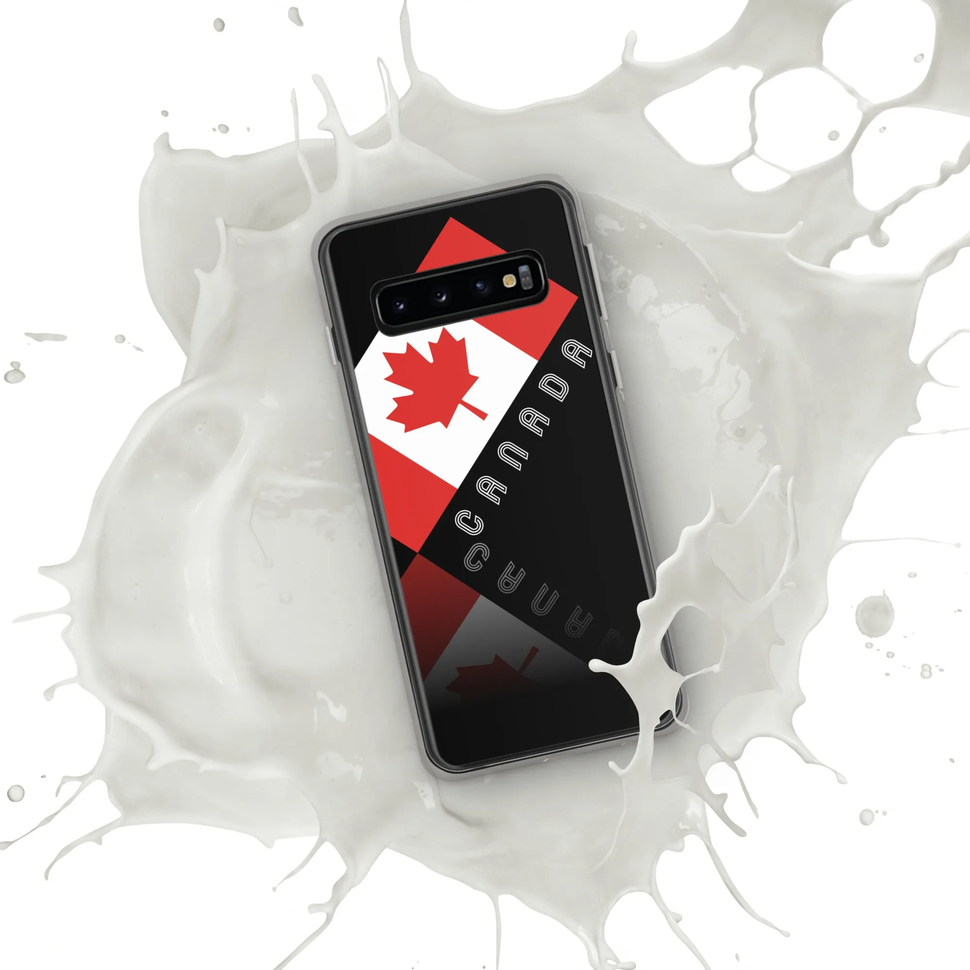 Elegant Maple Leaf Canada Samsung Black Case