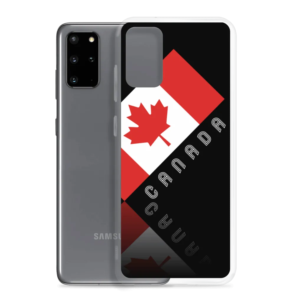 Elegant Maple Leaf Canada Samsung Black Case