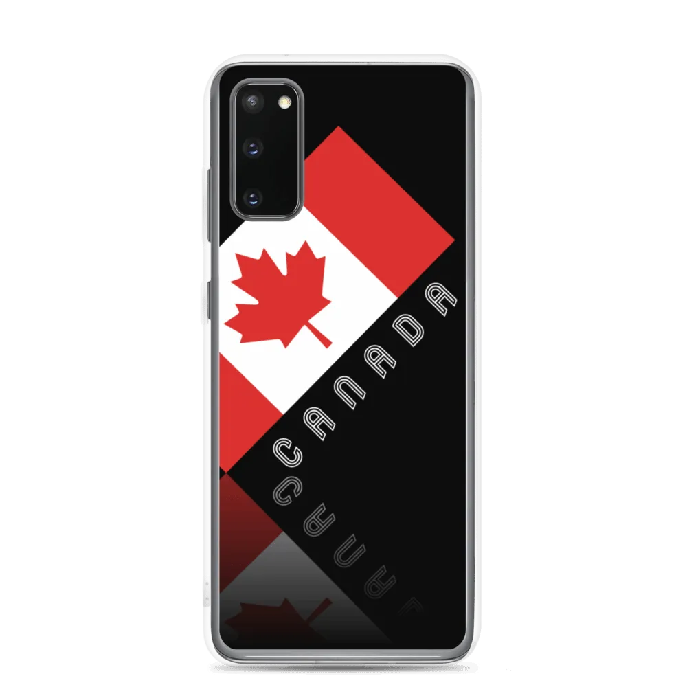 Elegant Maple Leaf Canada Samsung Black Case