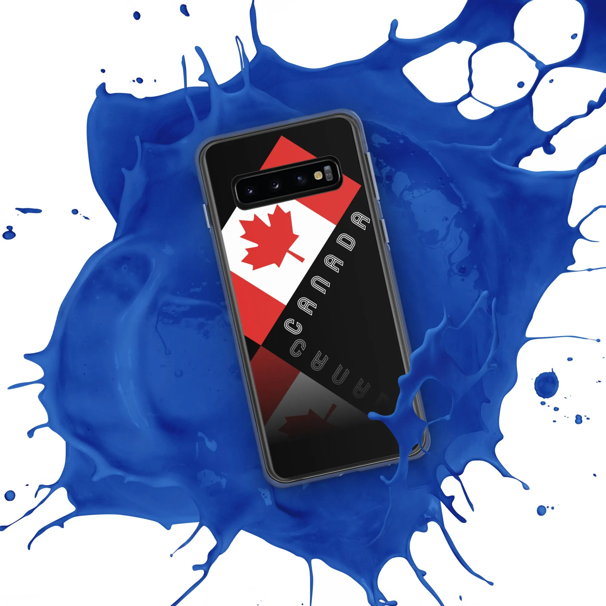 Elegant Maple Leaf Canada Samsung Black Case