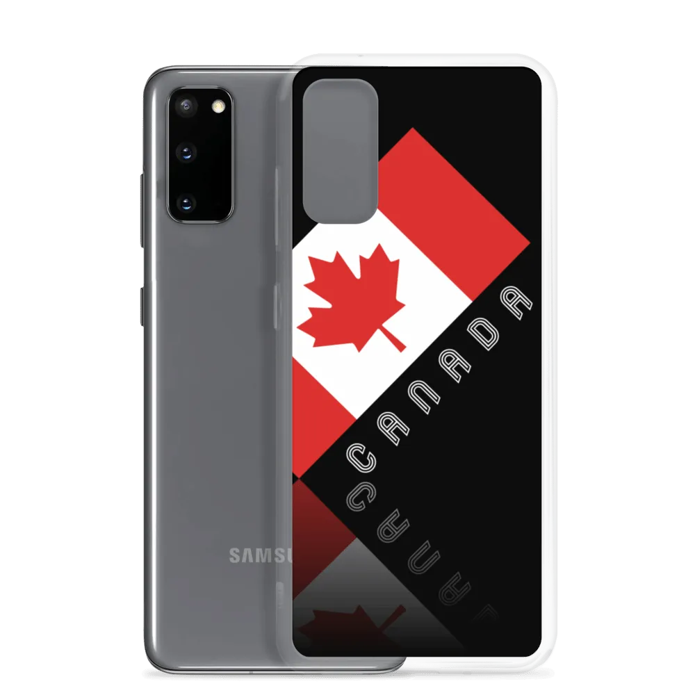 Elegant Maple Leaf Canada Samsung Black Case