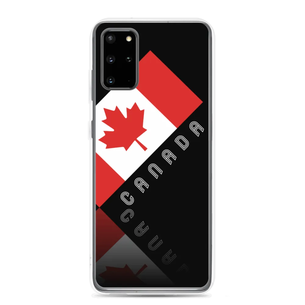 Elegant Maple Leaf Canada Samsung Black Case