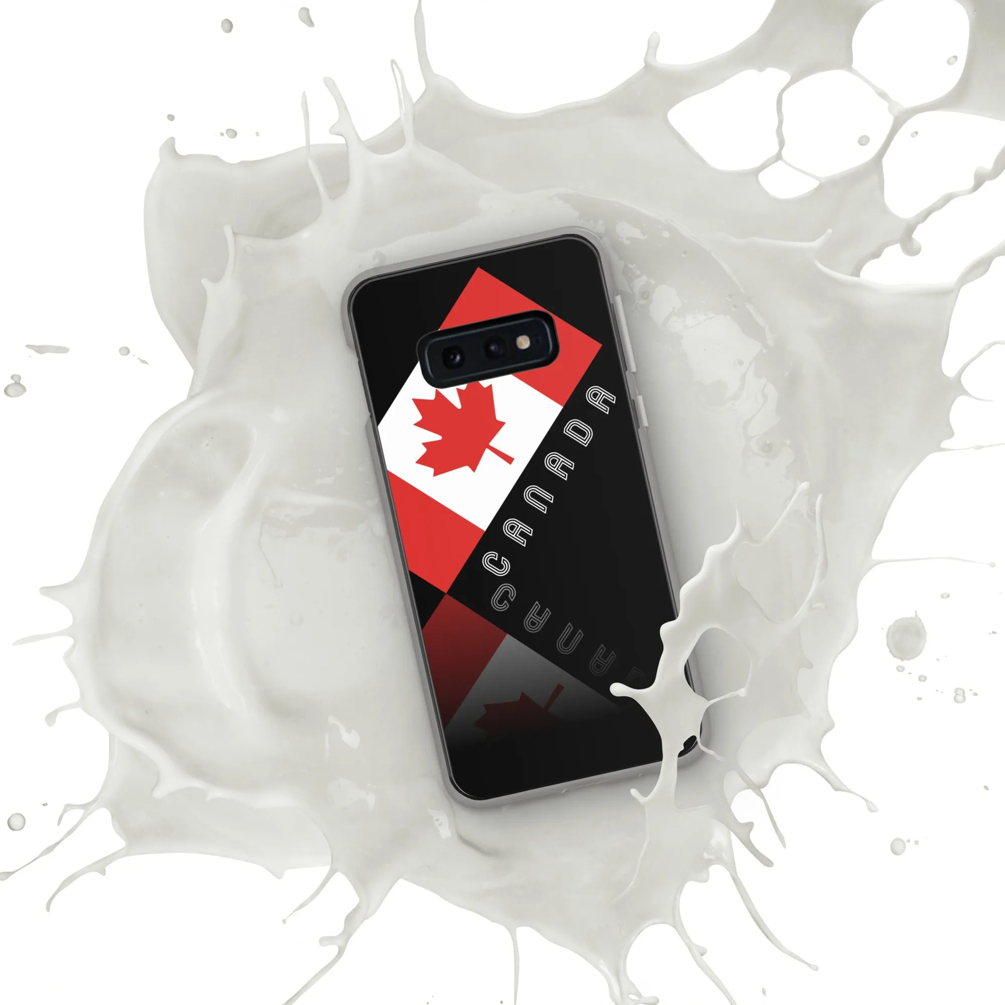 Elegant Maple Leaf Canada Samsung Black Case