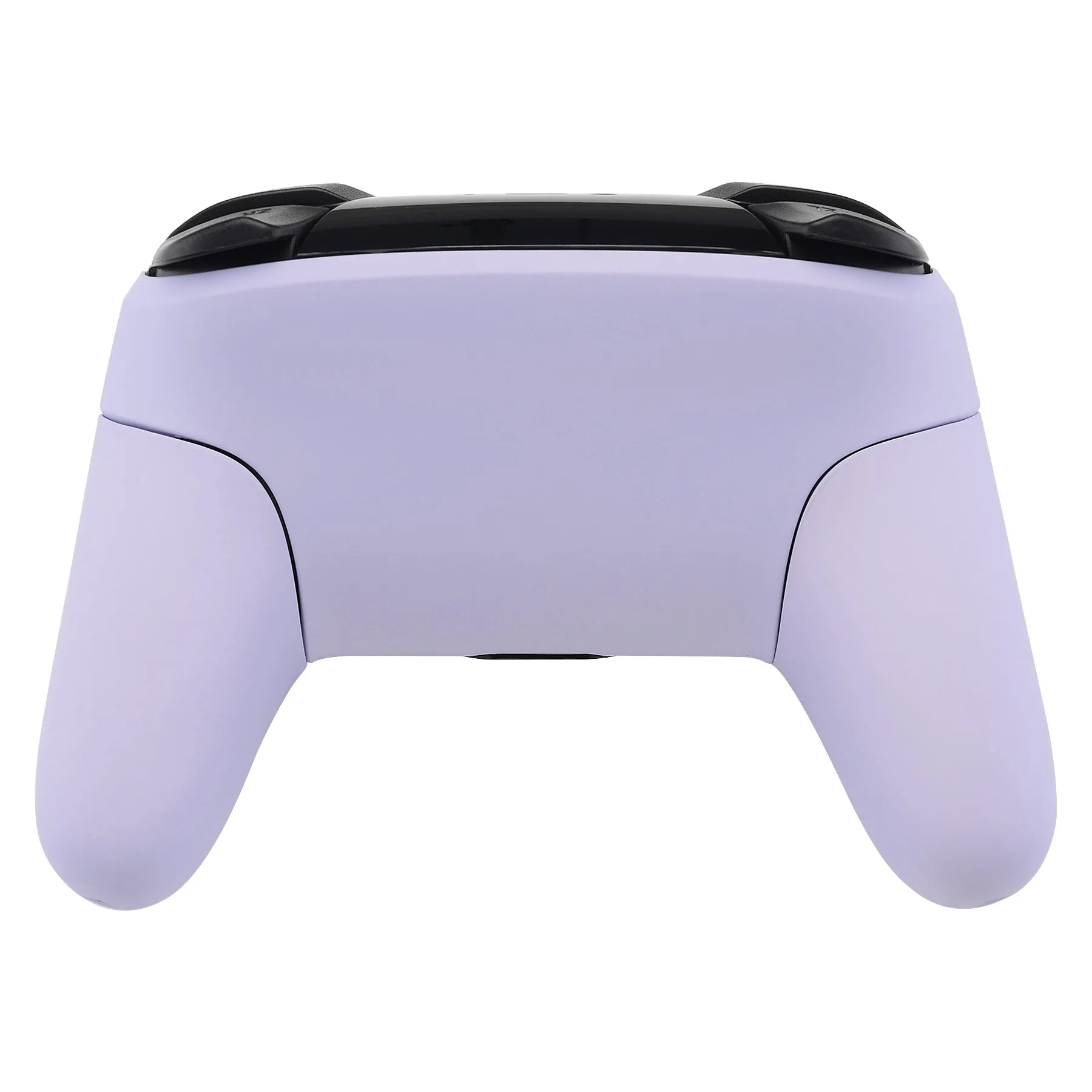 eXtremeRate Light Violet Faceplate Backplate Handles for Nintendo Switch Pro Controller, DIY Replacement Grip Housing Shell Cover for Nintendo Switch Pro - Controller NOT Included - FRP310