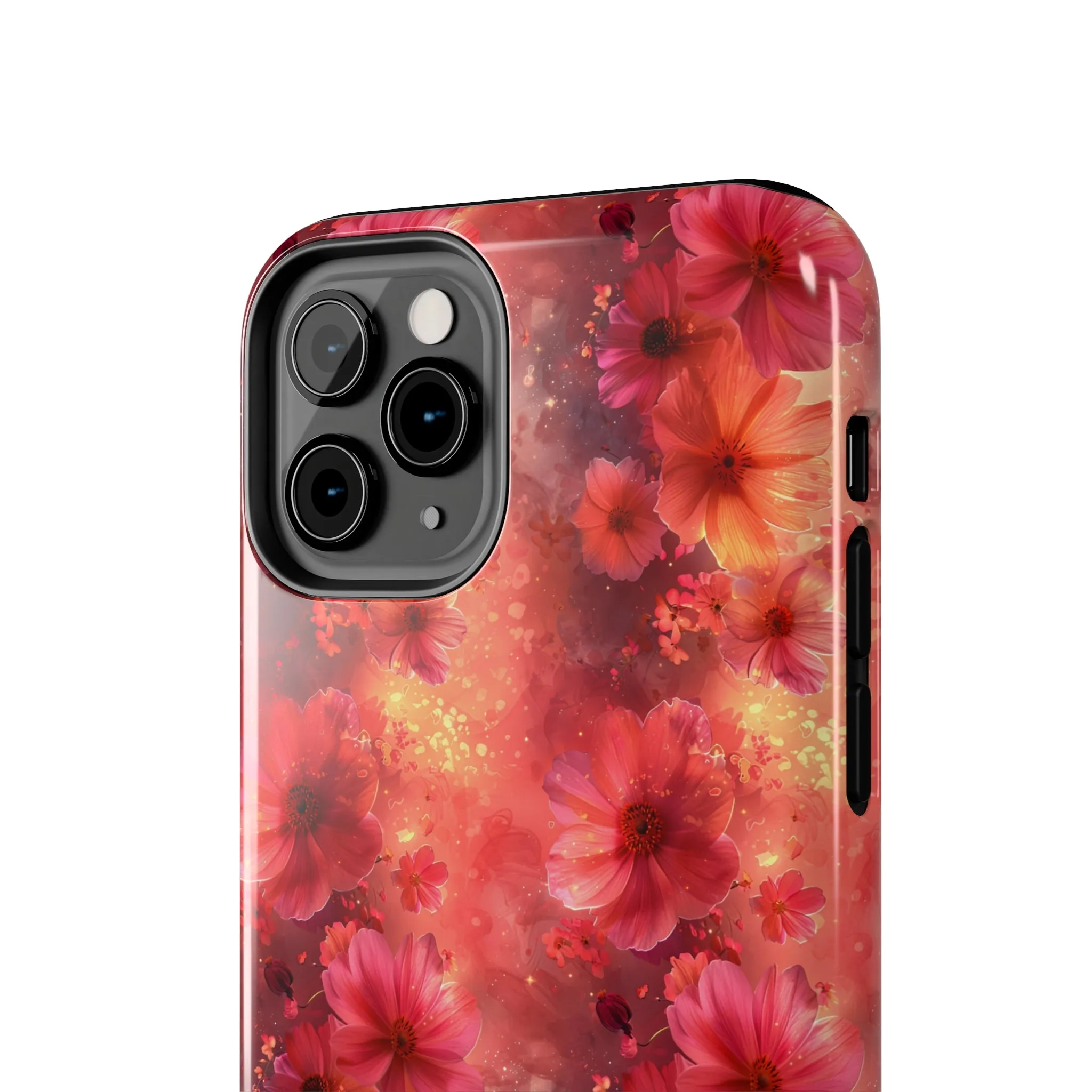 Fantasy Grunge Floral pattern iPhone Case, Aesthetic Phone Cover, Artsy Floral Design, Protective Phone Cover compatible with a large variety of iPhone models, Phone Case, Gift