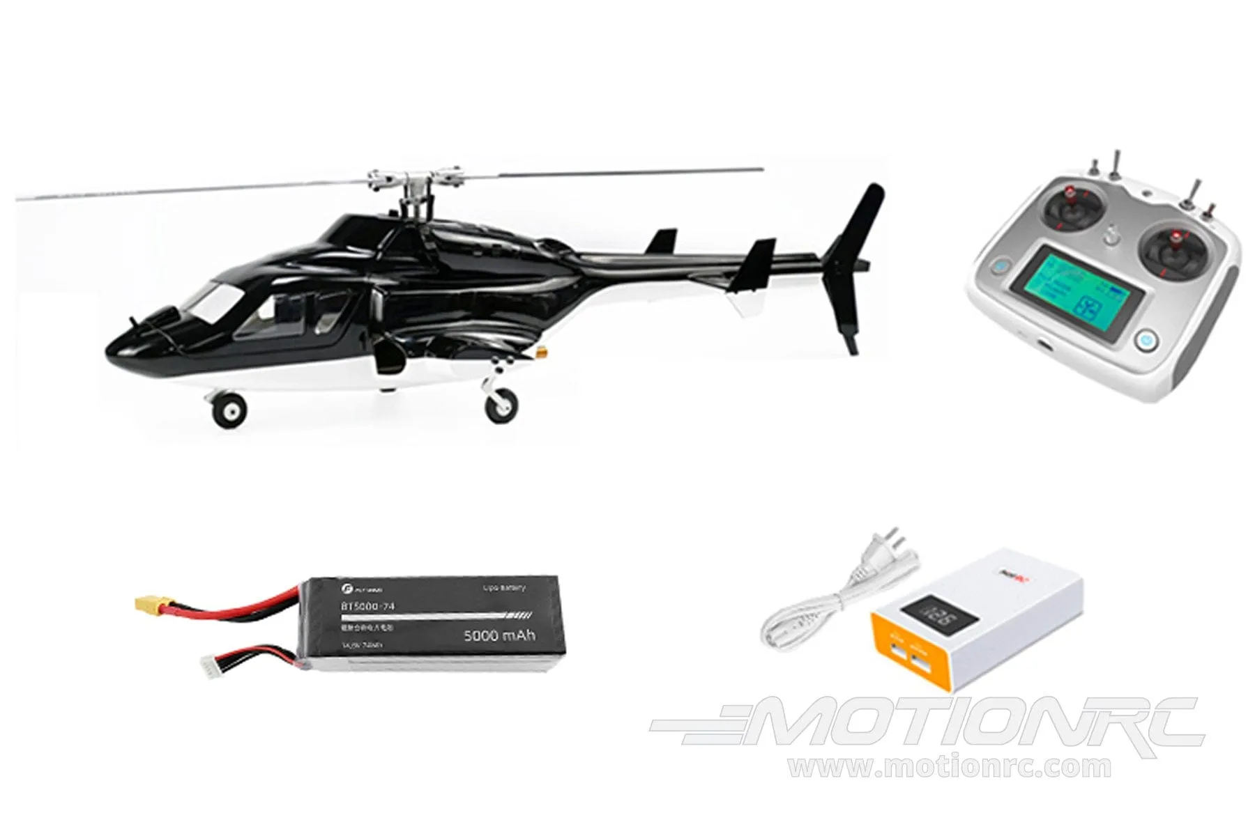 Fly Wing 450AF Airwolf 450 Size GPS Stabilized Helicopter - RTF