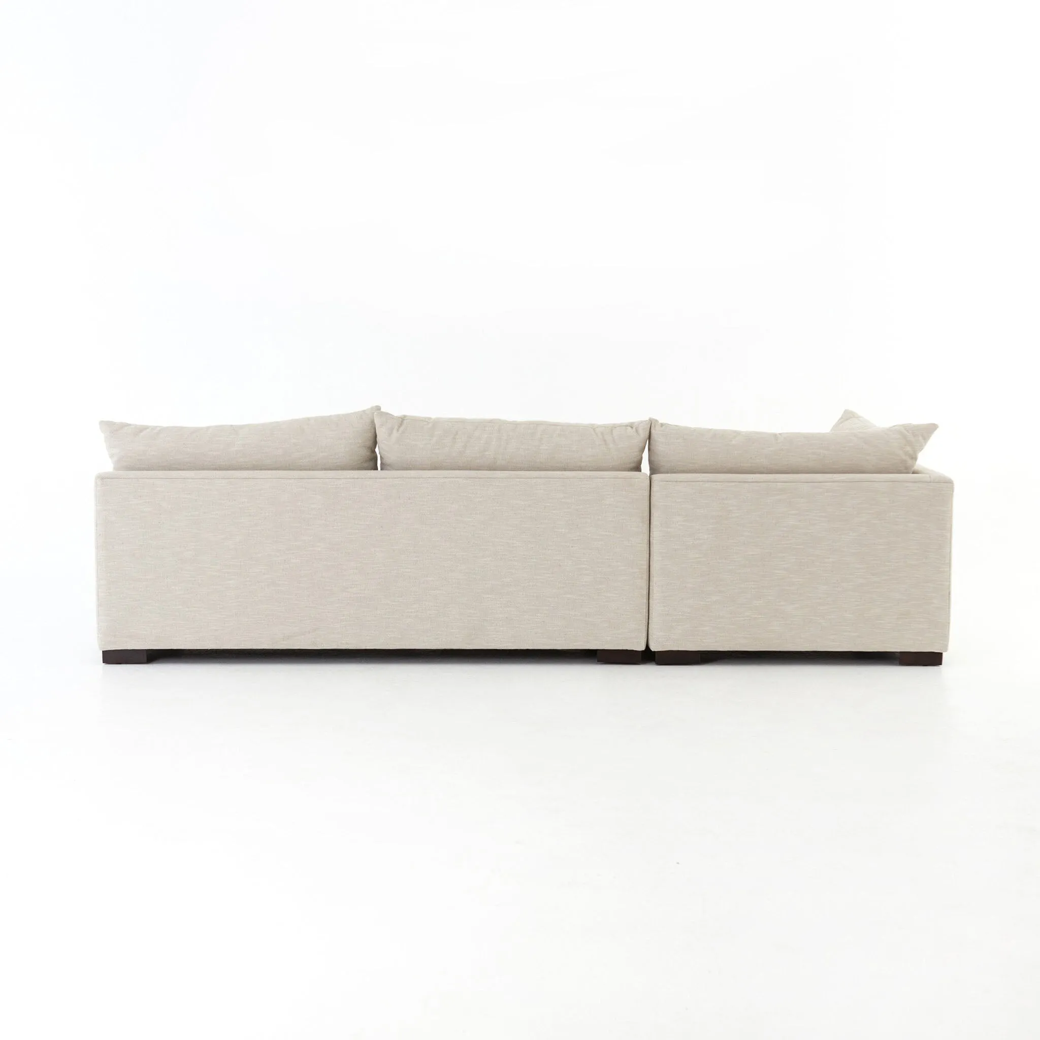 Four Hands Grant 3-Piece Sectional in Ashby Oatmeal