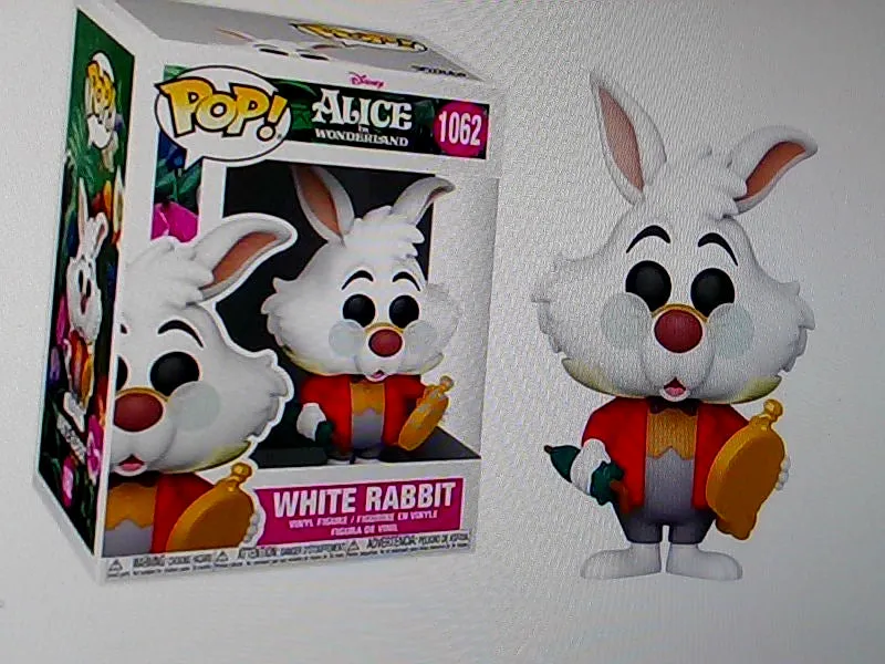 Funko Pop White Rabbit 1062 Alice in Wonderland Collectible Figure