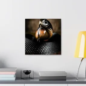 GADGETS WRAP Canvas Gallery Wrap Framed for Home Office Studio Living Room Decoration (10x10inch) - Reptile