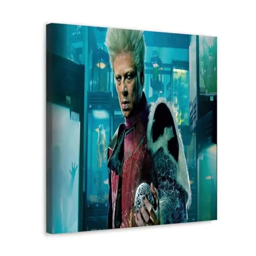 GADGETS WRAP Canvas Gallery Wrap Framed for Home Office Studio Living Room Decoration (10x10inch) - The Collector Marvel