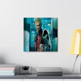 GADGETS WRAP Canvas Gallery Wrap Framed for Home Office Studio Living Room Decoration (10x10inch) - The Collector Marvel