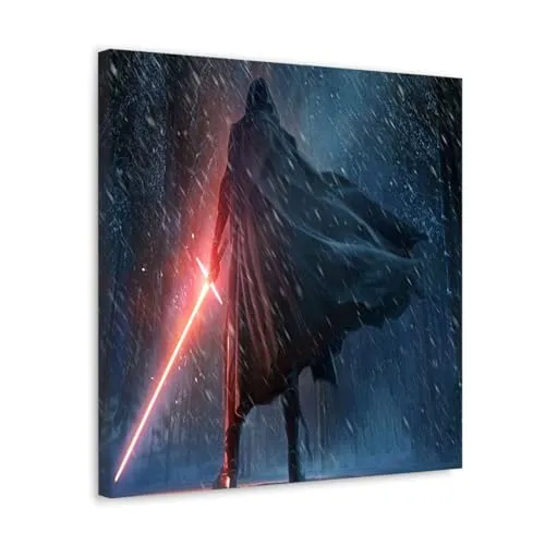 GADGETS WRAP Canvas Gallery Wrap Framed for Home Office Studio Living Room Decoration (10x10inch) - The Force