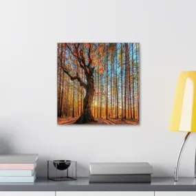 GADGETS WRAP Canvas Gallery Wrap Framed for Home Office Studio Living Room Decoration (10x10inch) - The King Of The Trees