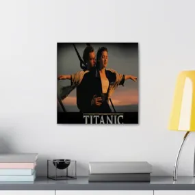 GADGETS WRAP Canvas Gallery Wrap Framed for Home Office Studio Living Room Decoration (10x10inch) - Titanic Legend