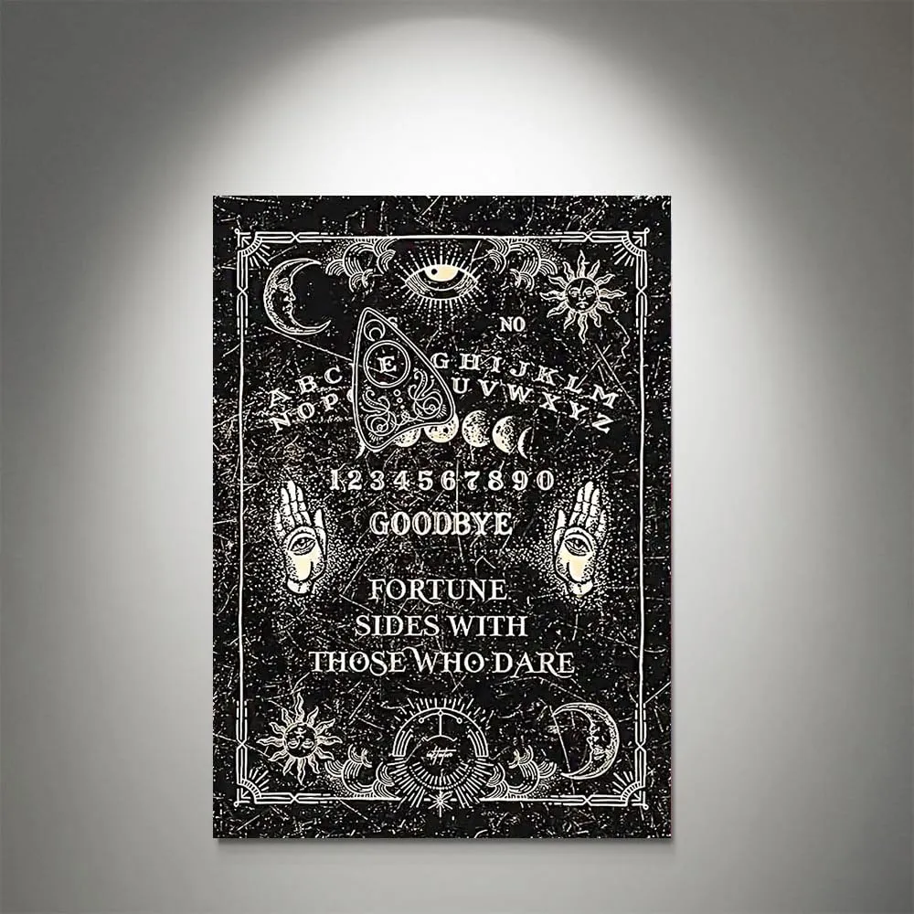 GADGETS WRAP Canvas Gallery Wrap Framed for Home Office Studio Living Room Decoration (11x14inch) - Ouija Board