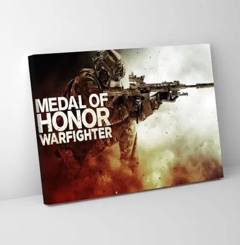 GADGETS WRAP Canvas Gallery Wrap Framed for Home Office Studio Living Room Decoration (11x9inch) - Medal Of Honor Warfighter 2