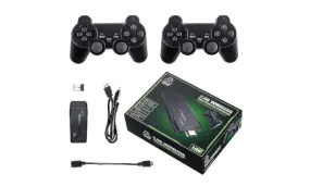 Game Console 2.4G Double Wireless Controller Game Stick 4K Lite