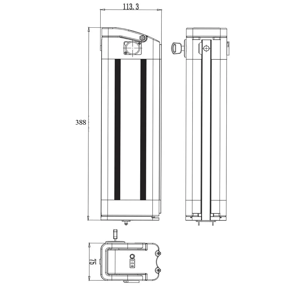 GLARE WHEEL EB-RE Battery