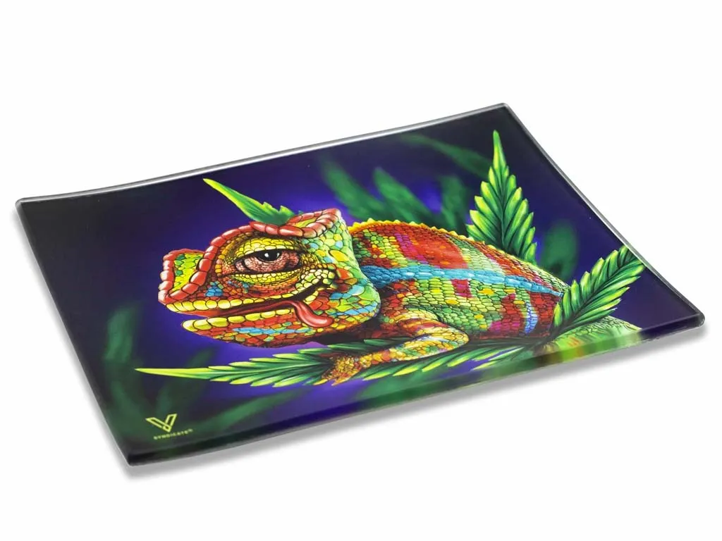 Glass Tray Cloud 9 Chameleon