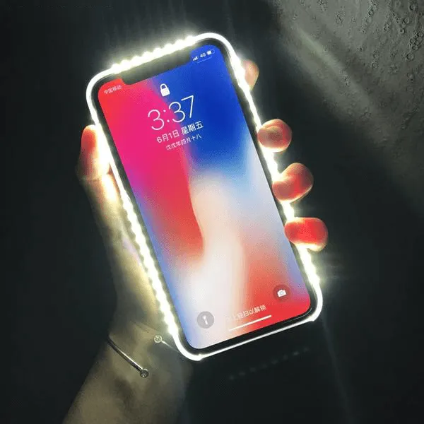 Glowing Selfie iPhone Case