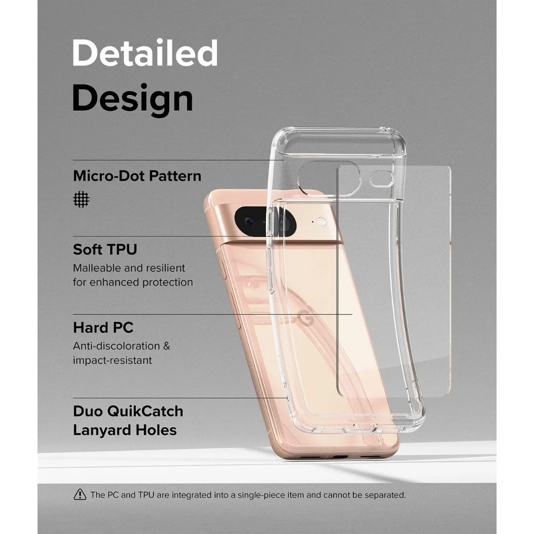 Google Pixel 8 Case Fusion Clear By Ringke