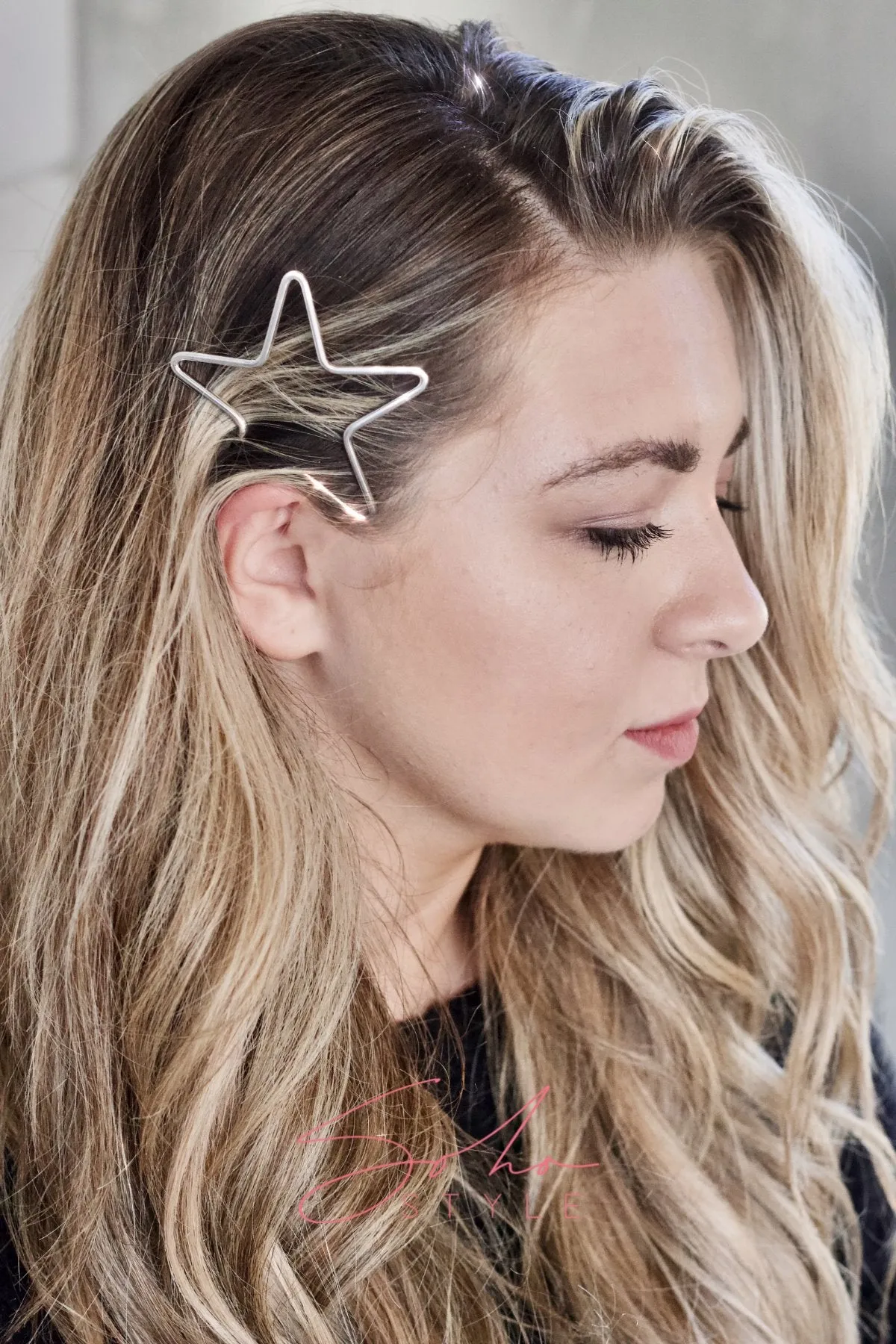 Heart and Star Hair Stick Duo