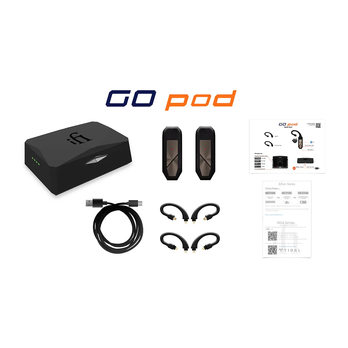 iFi GO pod Wearable HD Bluetooth DAC and Headphone Amp