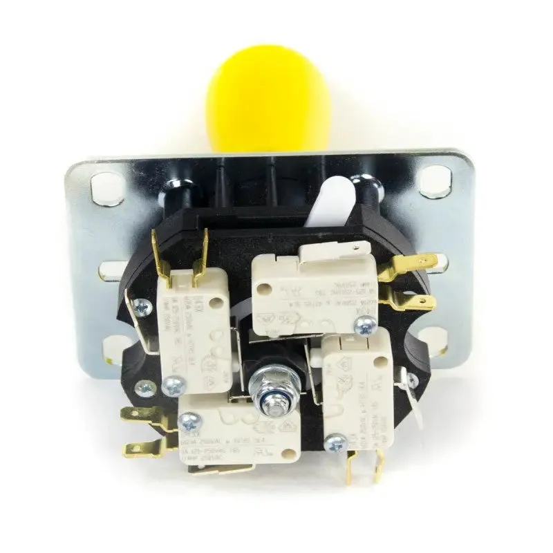 IL Magnetic Joystick, Yellow Bat, Silver shaft