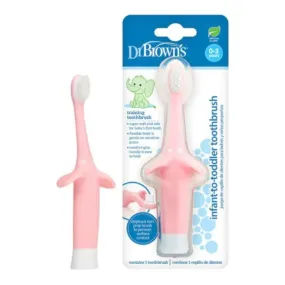 Infant-To-Toddler Toothbrush - Pink