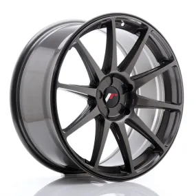 JAPAN RACING - JR WHEELS JR11 19X8.5 ET25-40 5 STUD CUSTOM PCD HYPER GREY