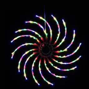 Jingle Jollys Christmas Motif Lights LED Spinner Light Waterproof Colourful