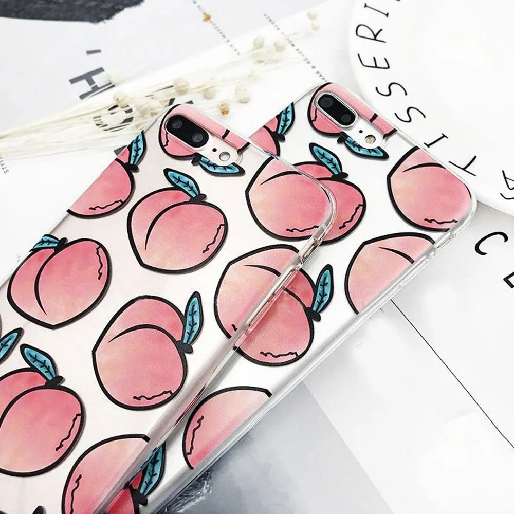 Just Peachy iPhone Case