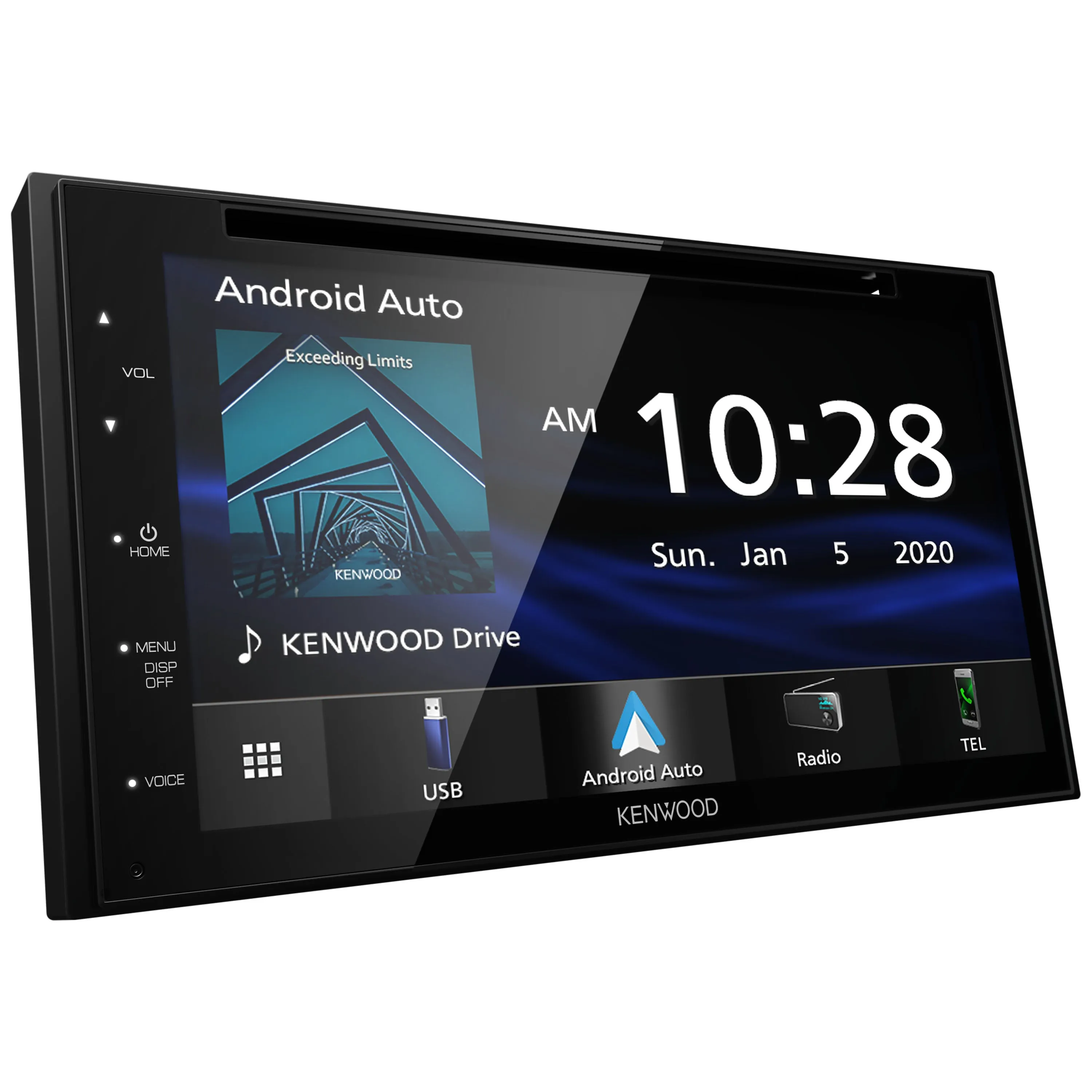 Kenwood DDX5707S 6.8" Apple CarPlay DVD Receiver with Bluetooth