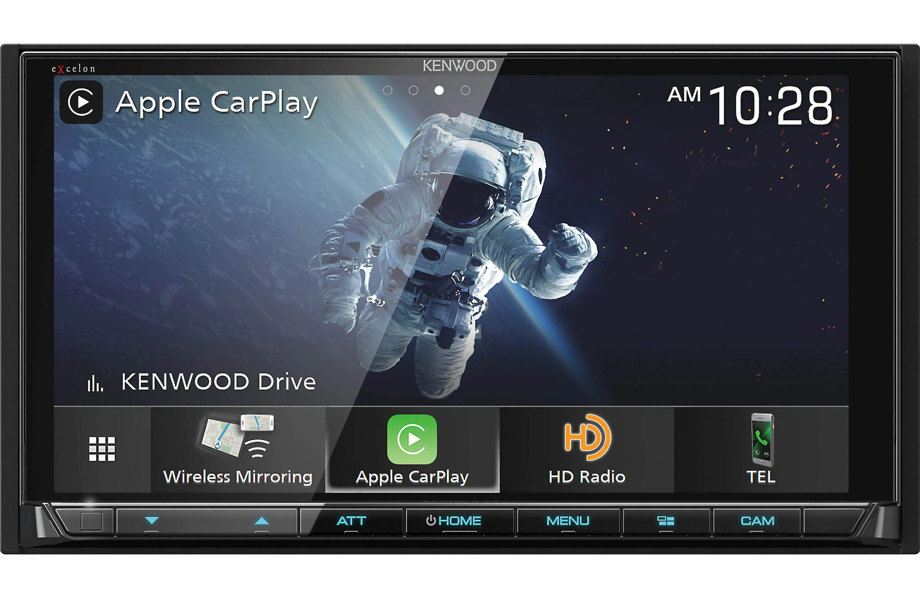 Kenwood DMX957XR 6.75" 2-Din Multimedia Receiver Wireless Android Auto and Apple CarPlay