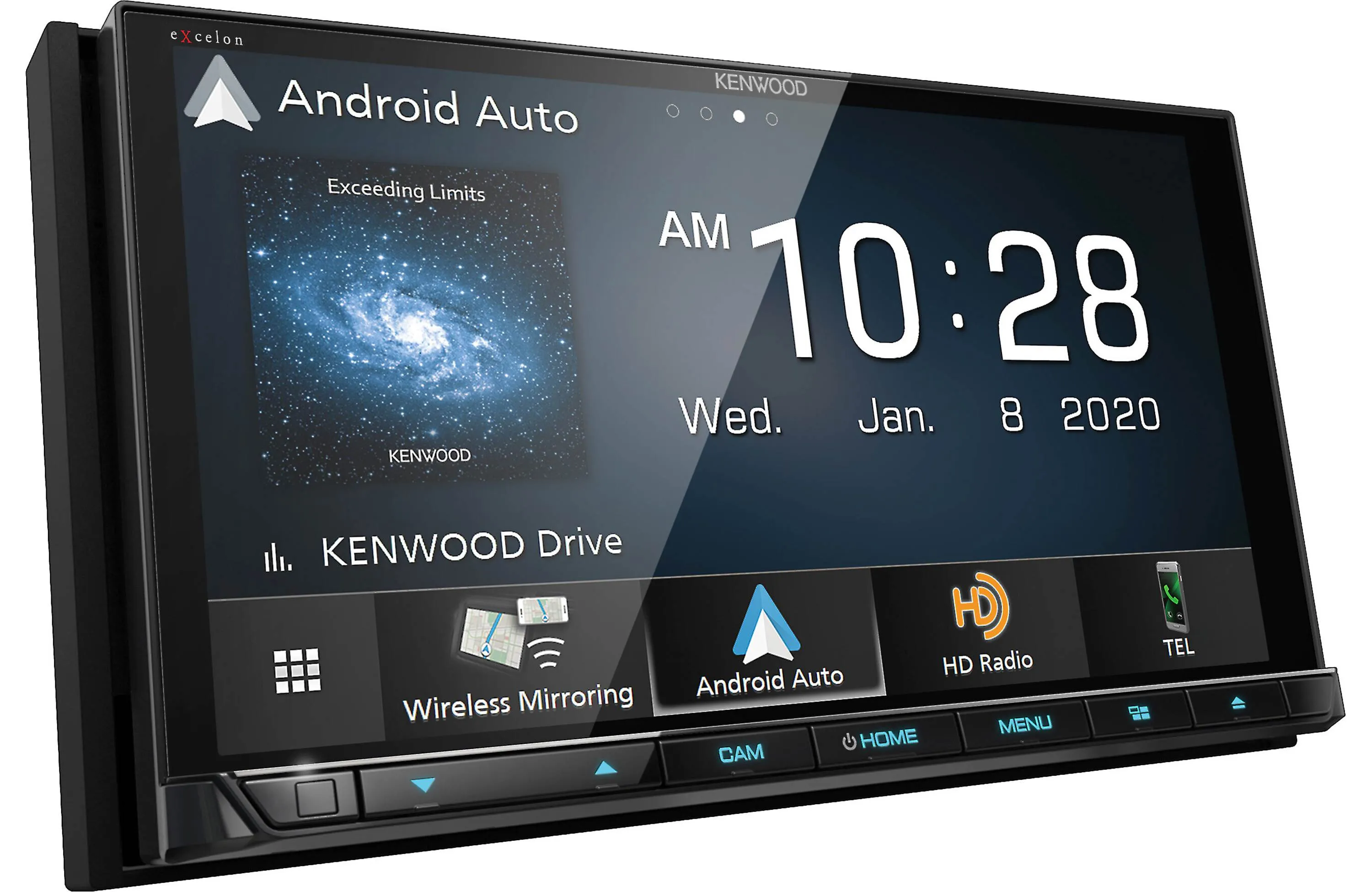 Kenwood Excelon DDX9907XR DVD Receiver with Bluetooth & HD Radio