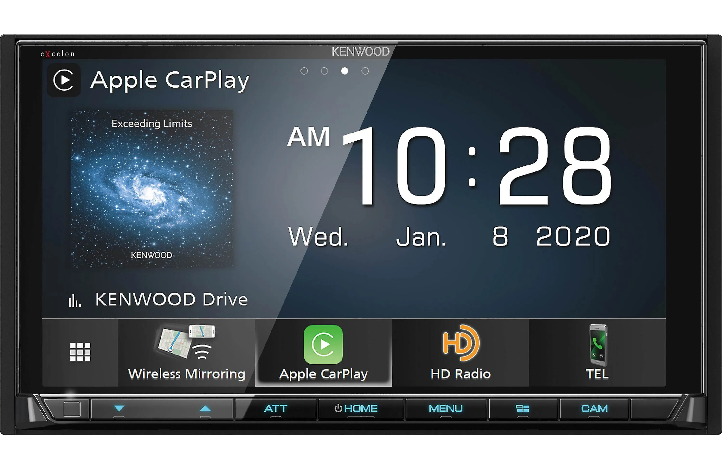 Kenwood Excelon DMX957XR Digital Multimedia Receiver with Bluetooth & HD Radio