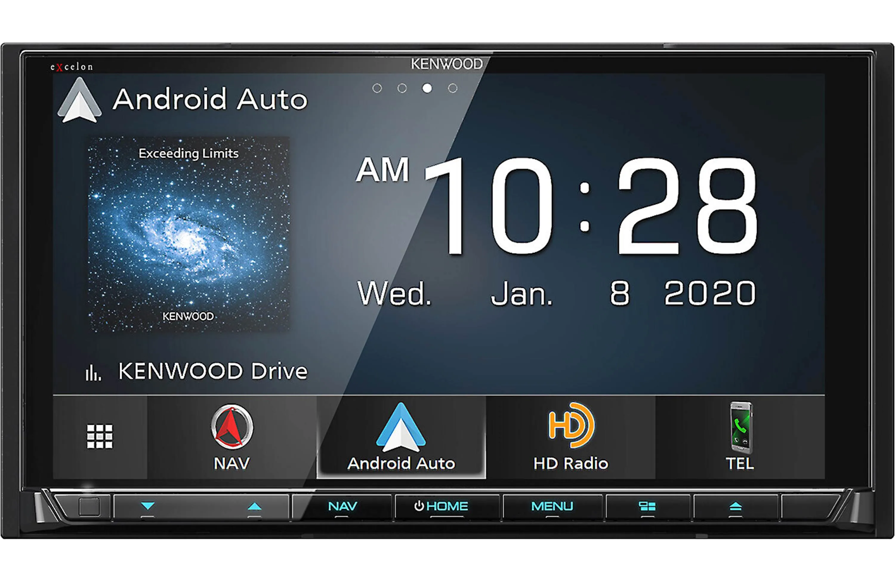 Kenwood Excelon DNX997XR Navigation DVD Receiver with Bluetooth & HD Radio