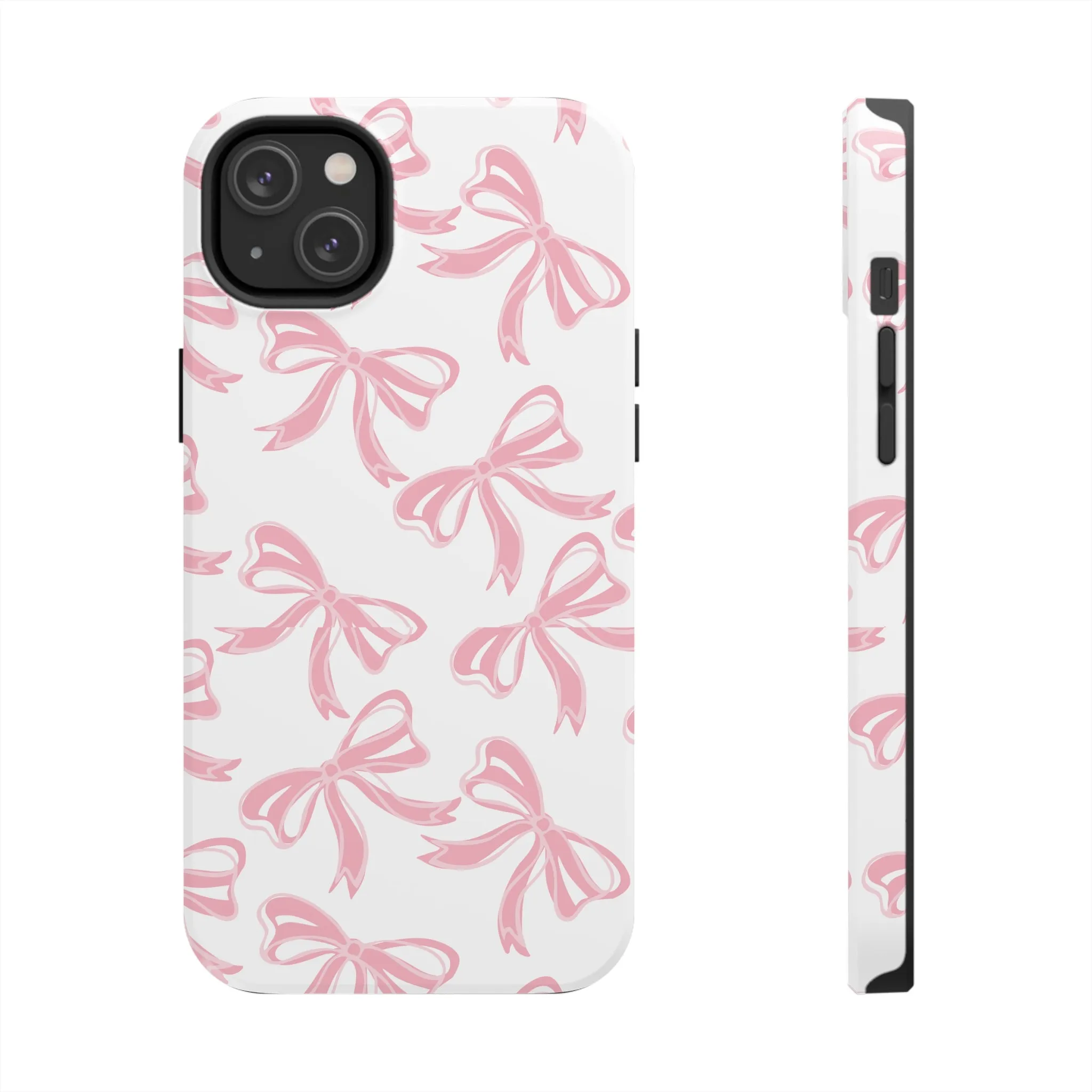 Large Pink Bow Phone Case