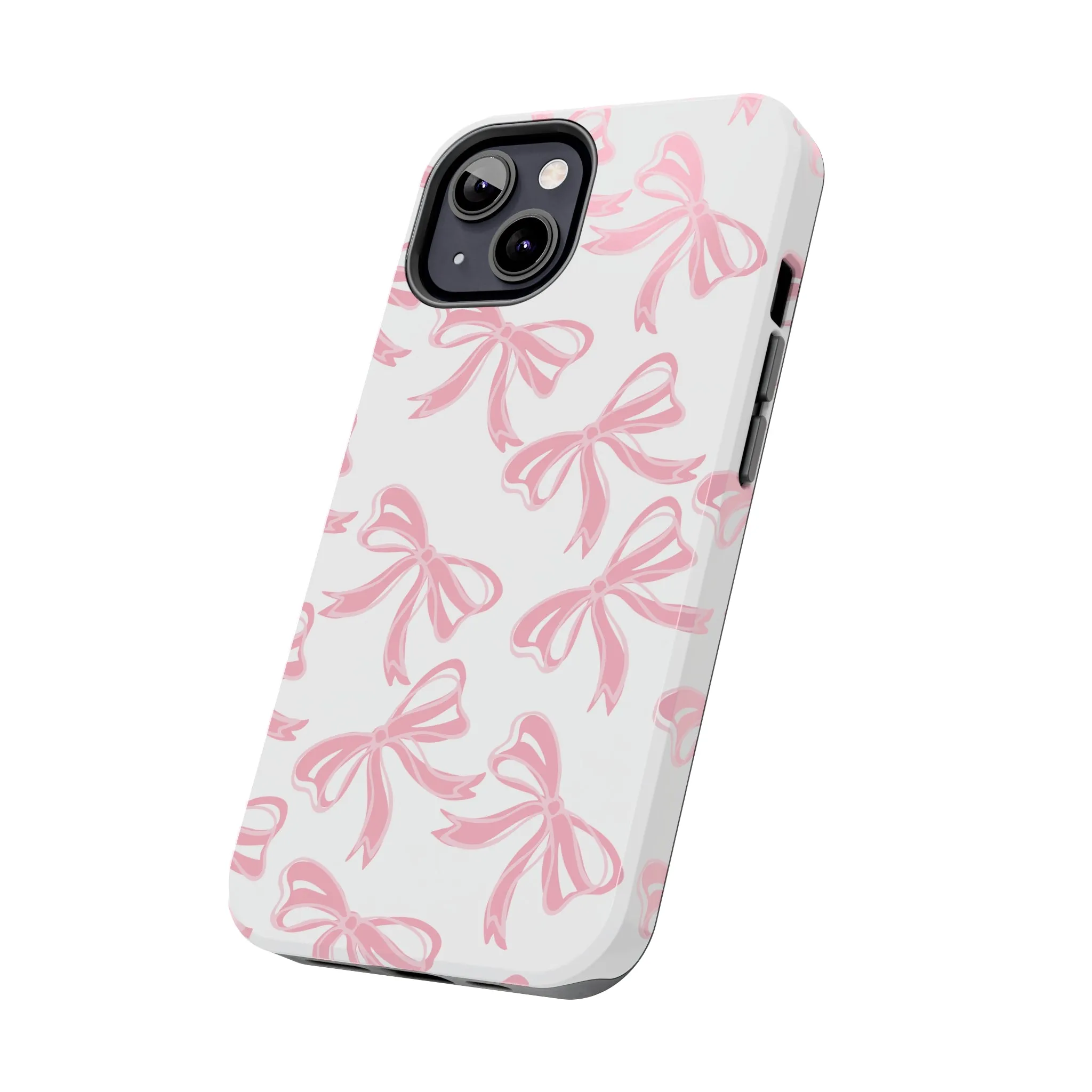 Large Pink Bow Phone Case