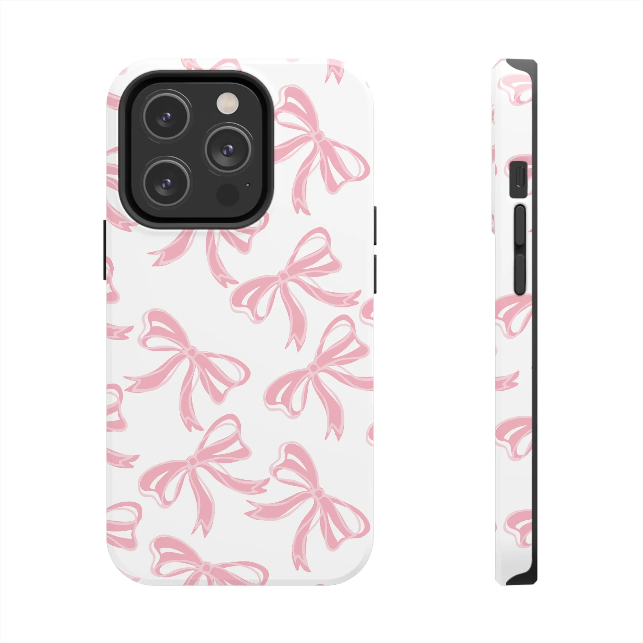 Large Pink Bow Phone Case