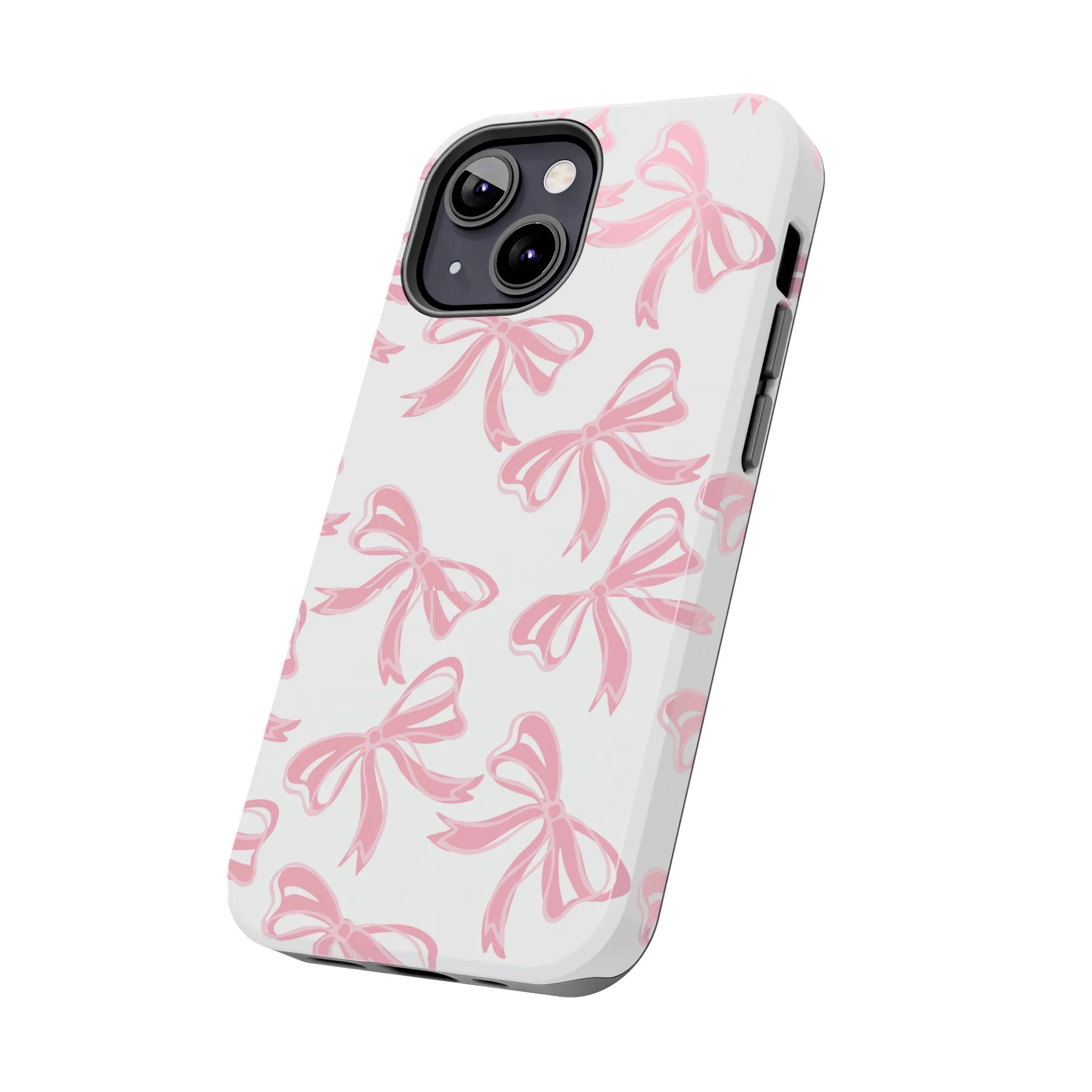 Large Pink Bow Phone Case