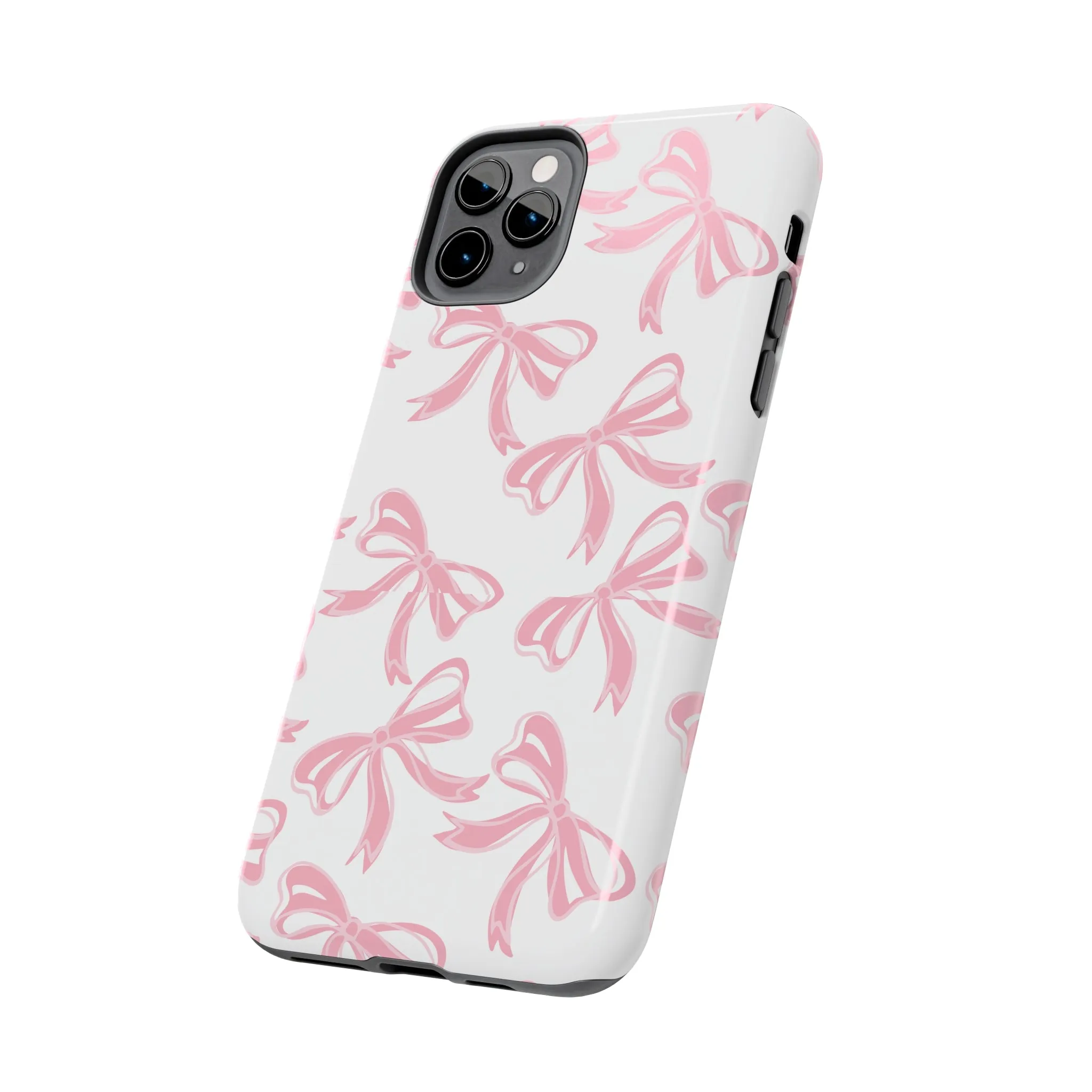 Large Pink Bow Phone Case