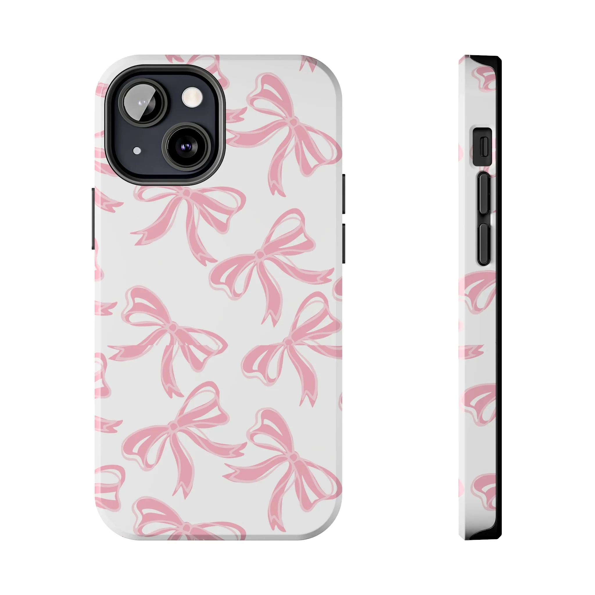 Large Pink Bow Phone Case