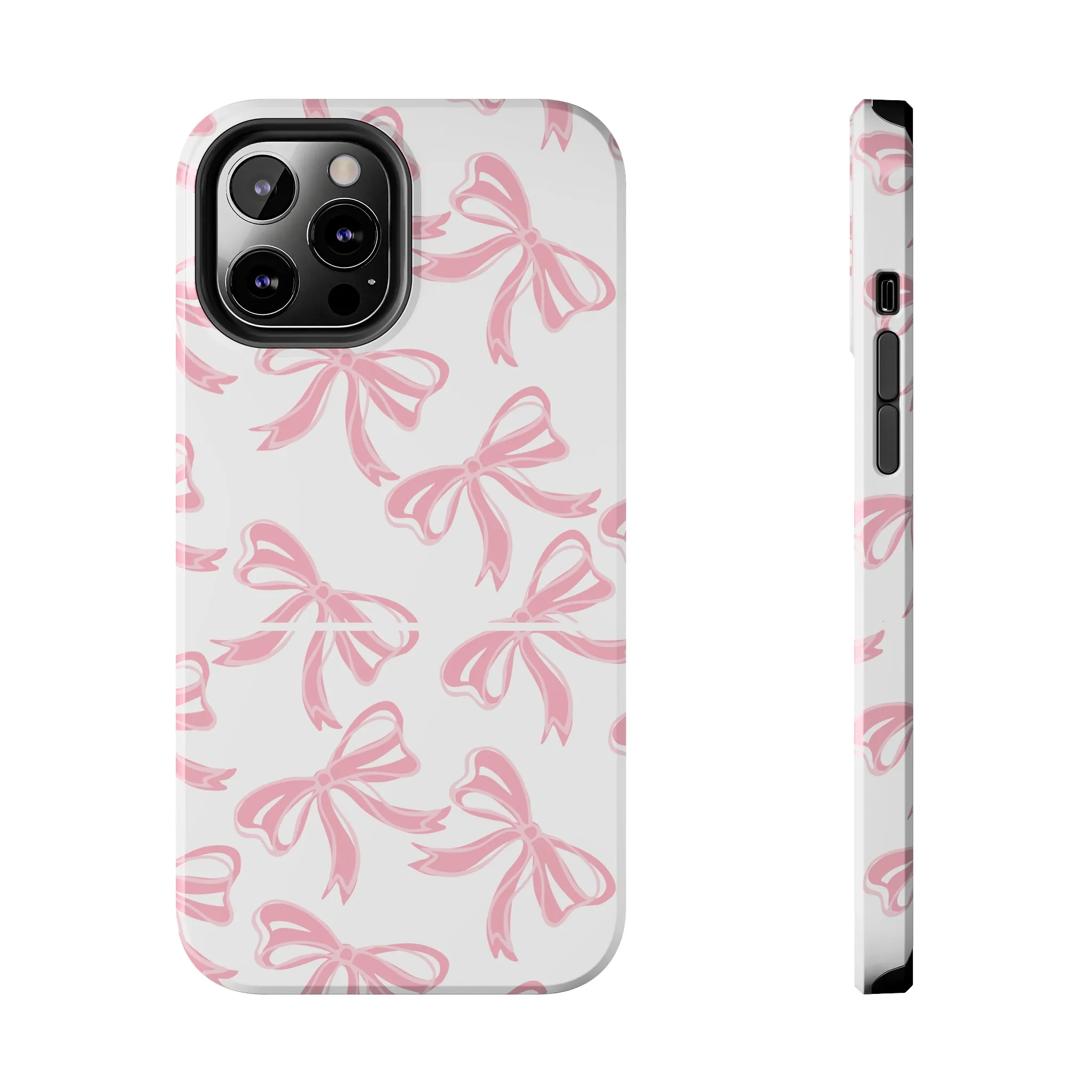 Large Pink Bow Phone Case