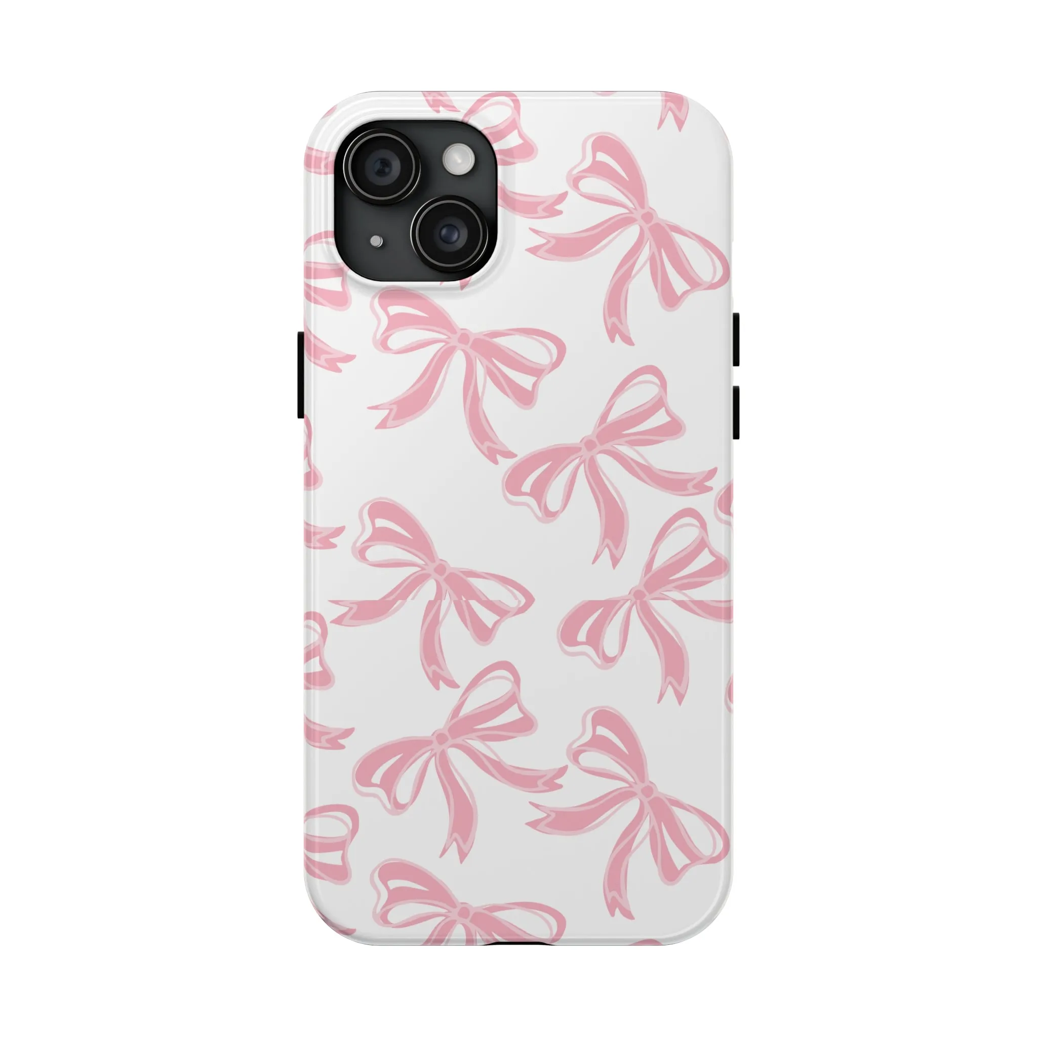 Large Pink Bow Phone Case