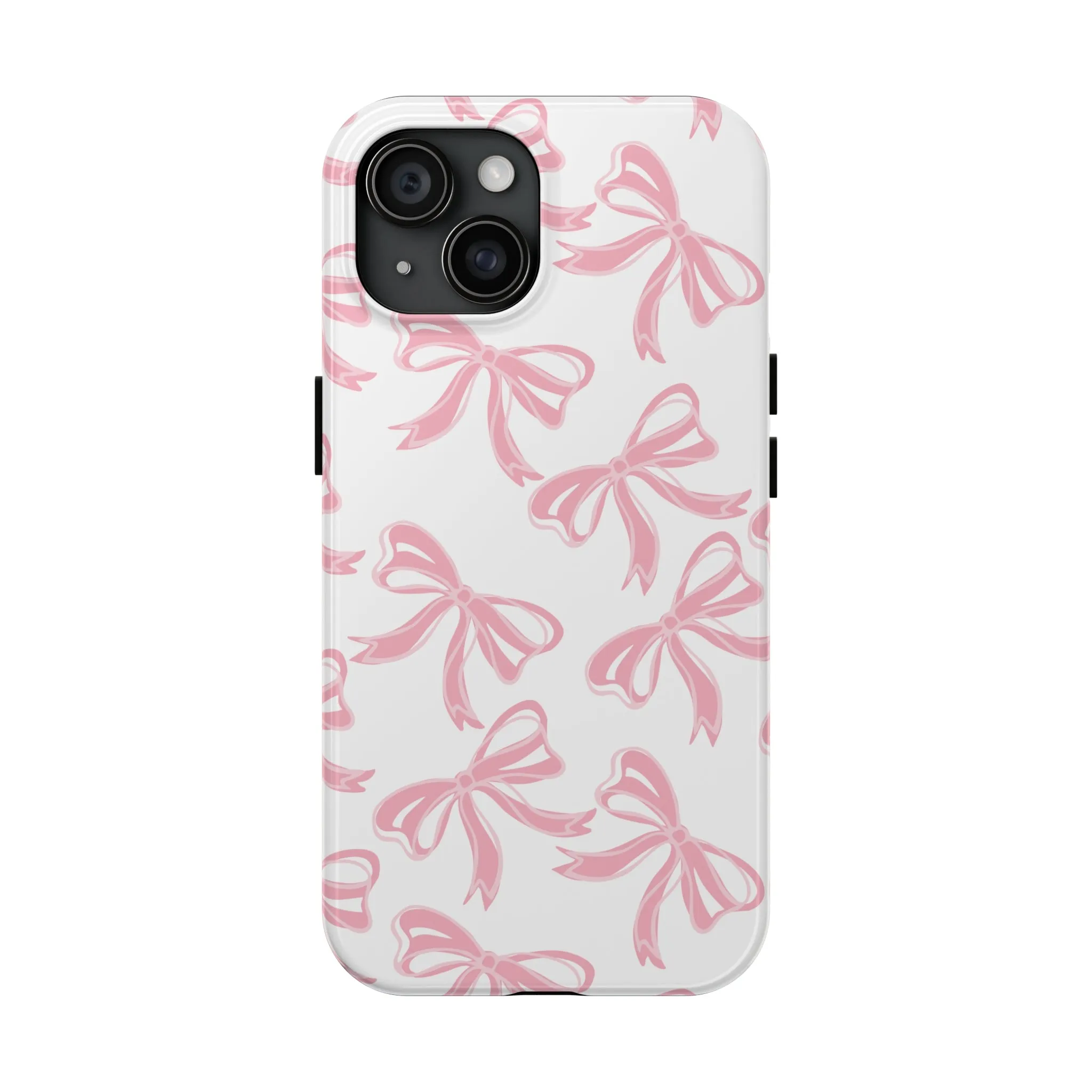 Large Pink Bow Phone Case