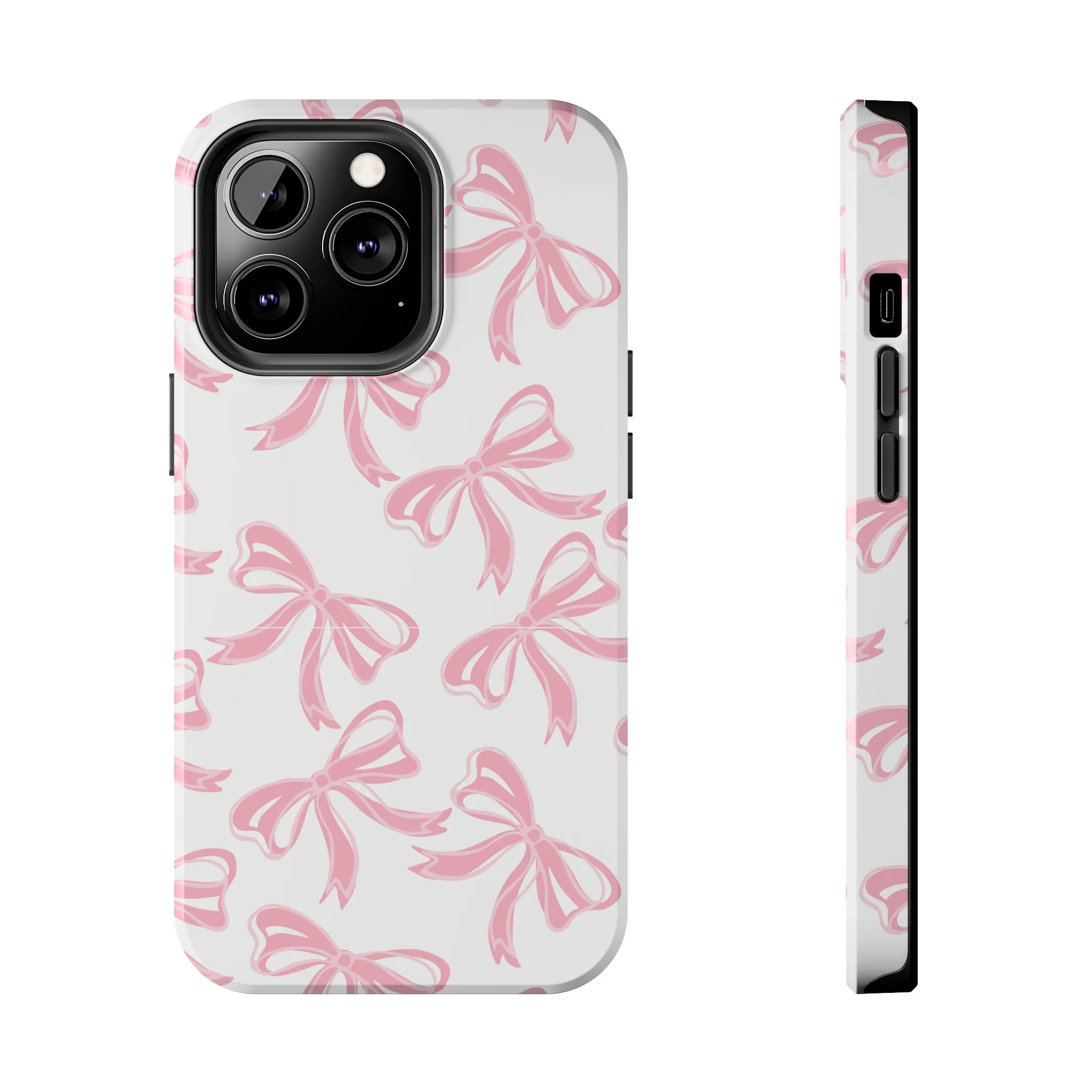 Large Pink Bow Phone Case