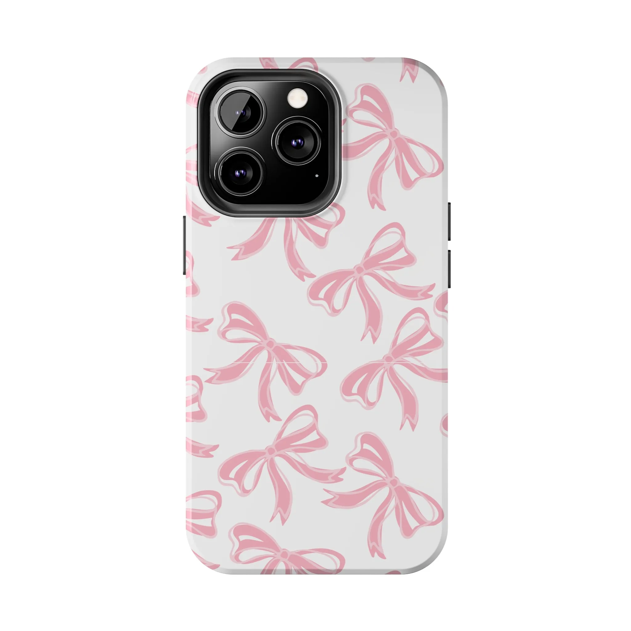 Large Pink Bow Phone Case